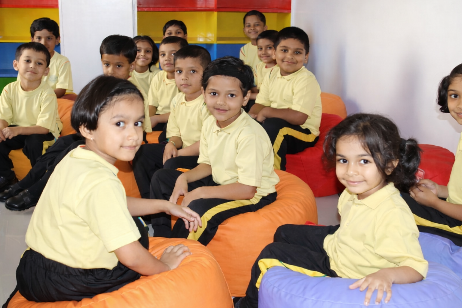 Junior KG classroom learning